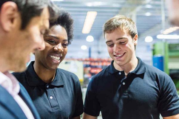 Peoples discussing on  manufacturing, technology, or engineering