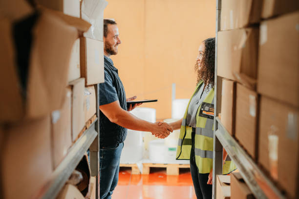 partnership in logistics factory, manufacturing and export industry