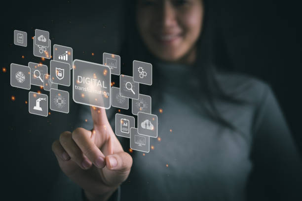 Digital footprint with marketing strategy